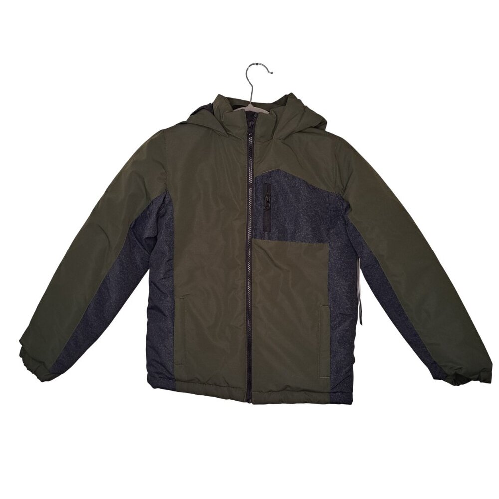 NEW Iceburg Outerwear Winter Jacket Green Black Waterproof Snow Ski Size Small 6